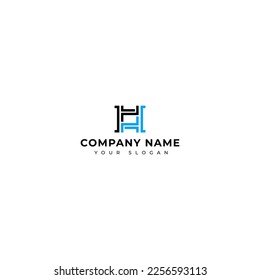Modernes Logo mit H-Logo, Vektordesign-Vorlage
