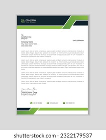 Modern letter head design template for your project.
minimal corporate letterhead template design. Corporate Letterhead Template Abstract Design.