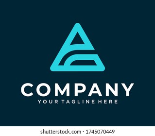 modern letter initial logo collection