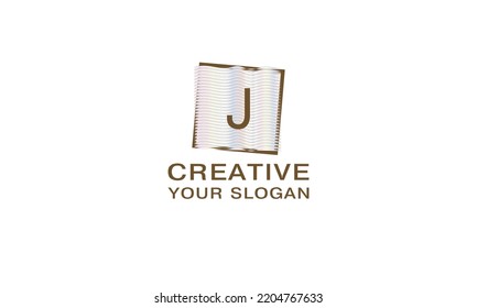 Modern letter J logo design. Business monogram, digital technology concept icon, company. Modern Letter Template Vector Illustration.