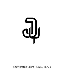 Modern Letter JY Monogram logo