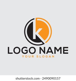 modern letter k logo design template
Business corporate letter K logo design vector. letter k logo circle.
