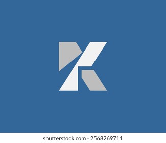 Modern letter K logo. Suitable for various company logos.