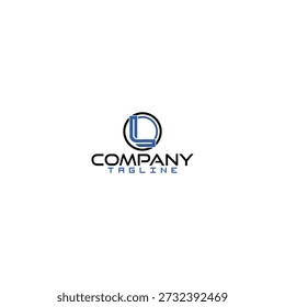 Modern Letter L Logo Design with Circular Shape for Corporate Branding