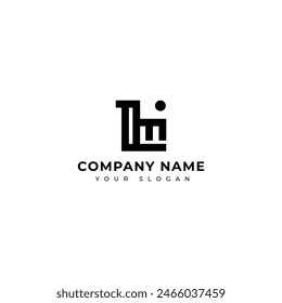 Modern Letter lm logo vector design template