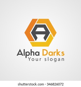 Modern Letter A Logo
