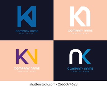 Colección de logotipos de letras modernas: marca creativa de monogramas para empresas e identidad Corporativa