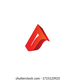 letra moderna Diseño del logotipo A