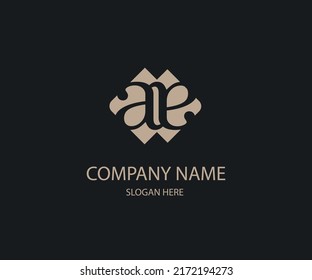 
modern letter a logo design