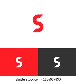 Modern letter logo design concept. Tech logomark illustration. Can representing play, music, news, podcast, entertainment, travel.