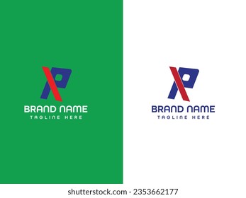modern letter logo design concept