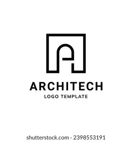 Modern Letter A Logo Design Template - Vector Illustration