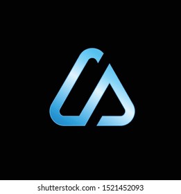 modern letter as logo download -vector