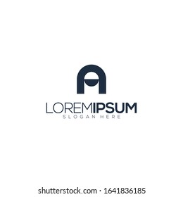 A Modern Letter Logo Mark