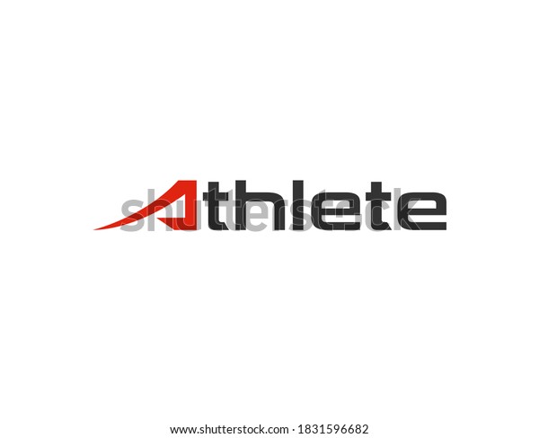 Modern Letter Logo Sport Esport Automotive Stock Vector (Royalty Free ...