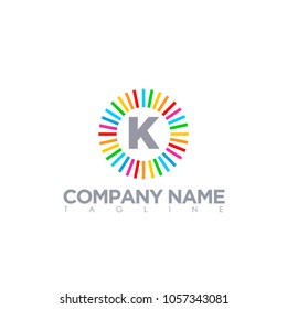MODERN LETTER LOGO TEMPLATE