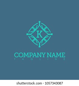 MODERN LETTER LOGO TEMPLATE