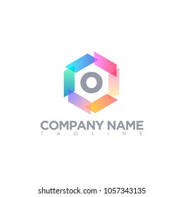 MODERN LETTER LOGO TEMPLATE