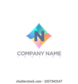 MODERN LETTER LOGO TEMPLATE