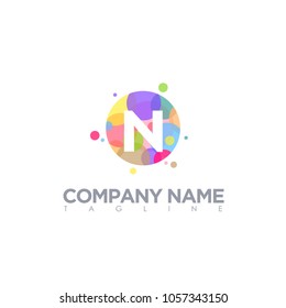 MODERN LETTER LOGO TEMPLATE