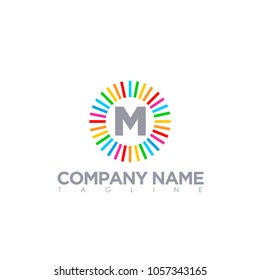 MODERN LETTER LOGO TEMPLATE