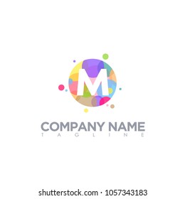 MODERN LETTER LOGO TEMPLATE
