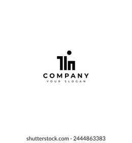 Modern Letter in logo vector design template