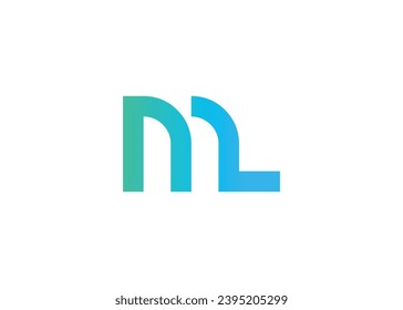 Modern letter M L logo design vector template