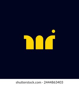 Plantilla de diseño de Vector de logotipo de letra M moderna