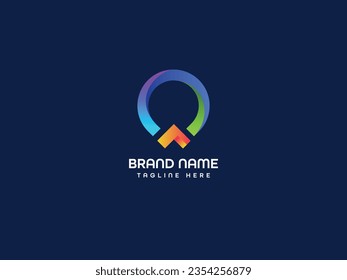 
modern letter minimal  logo design 
