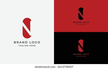 Modern Letter N Logo Design for Business and Medical Branding with Abstract Concept