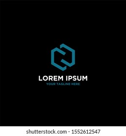 Modern letter N logo icon vector template