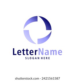 Modern letter O logo design vector. Creative O logo concepts template