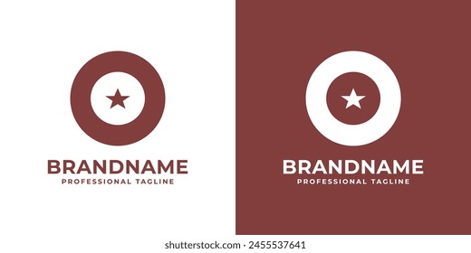 Modern Letter O Logo, suitable for any business with O initial