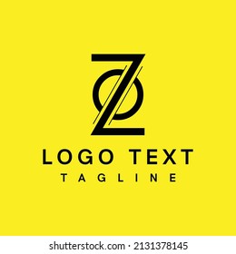 Modern letter OZ logo design. Clothing logo. Minimalist OZ Luxury monogram initial based vector icon.