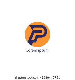 Modern Letter P Logo Design