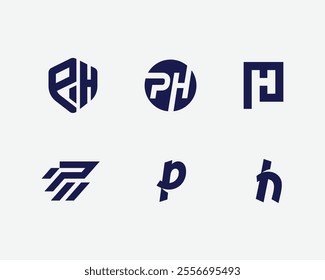 Modern Letter PH bundle logo