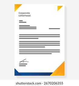Diseño de fondo de Plantilla de letras moderno