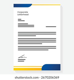 Diseño de fondo de Plantilla de letras moderno