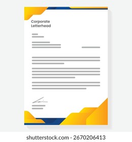 Diseño de fondo de Plantilla de letras moderno