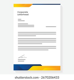Diseño de fondo de Plantilla de letras moderno
