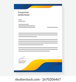 Diseño de fondo de Plantilla de letras moderno