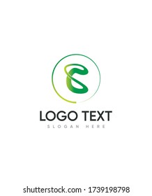 Modernes Muster für das Logo des Typs C, Vektor-Logo und Firmenidentität 
