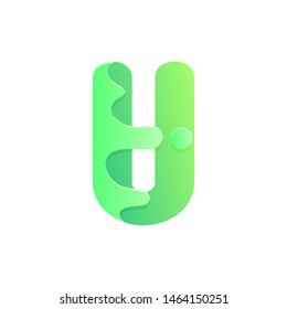 Modern Letter U logo Design