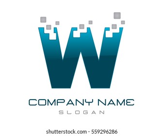 Modern letter W