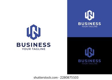 Moderner Buchstabe WG, starker Monogramm-Buchstaben, Logo-Design, Gw-Logo, Vektorgrafik
