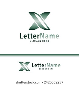 Modern letter X logo design vector. Creative X logo concepts template