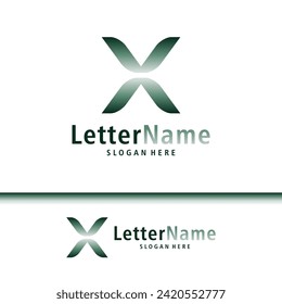 Modern letter X logo design vector. Creative X logo concepts template