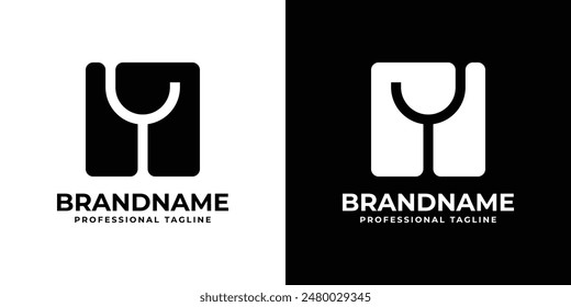 Modern Letter Y Logo Set, suitable for any business with Y initial