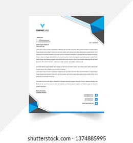 modern letterhead template